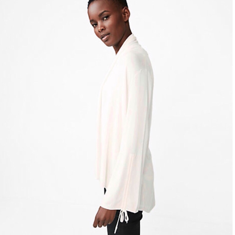 NWOT Express White Cardigan
